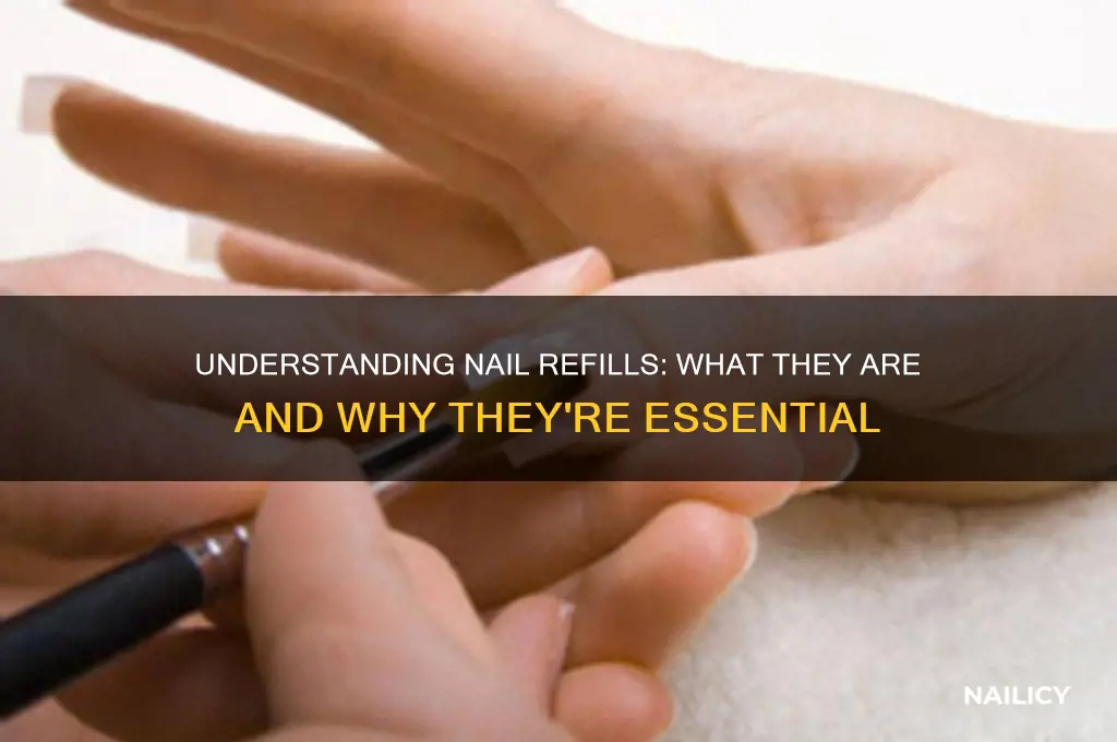what is a refill on your nails