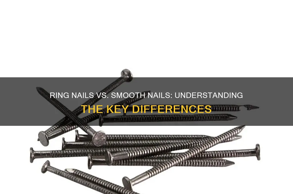 what is a ring nail vs smooth nail