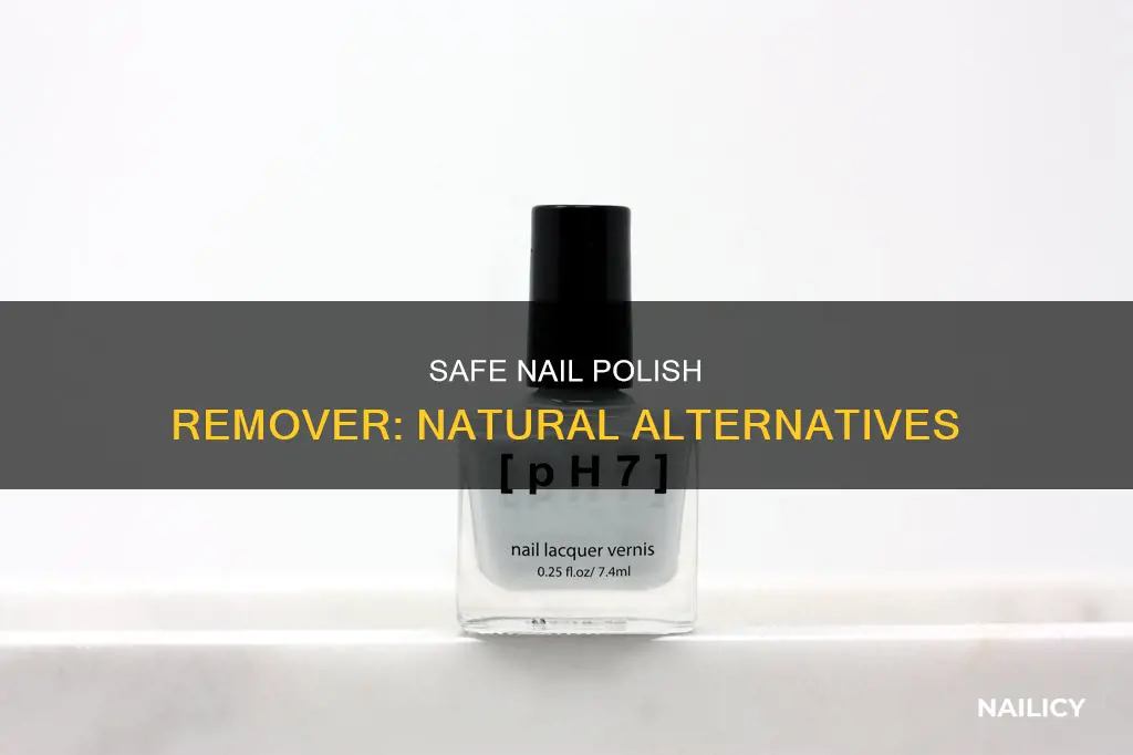 what is a safe nail polish remover