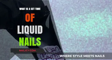 Understanding Liquid Nails: Optimal Set Time for Strong Adhesion