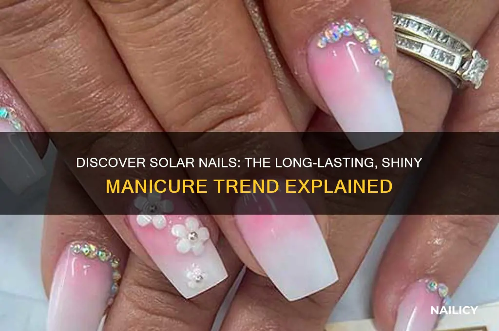 what is a solar nails