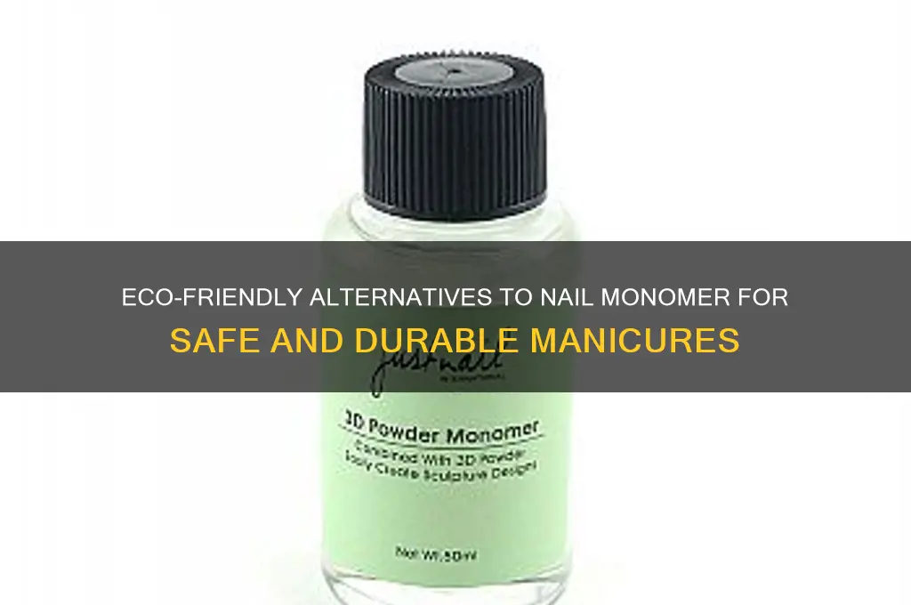 what is a substitute for nail monomer