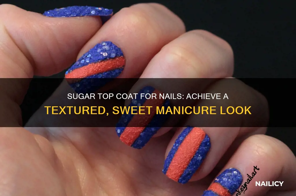 what is a sugar top coat for nails