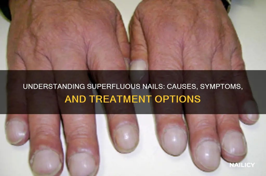what is a superfluous nail