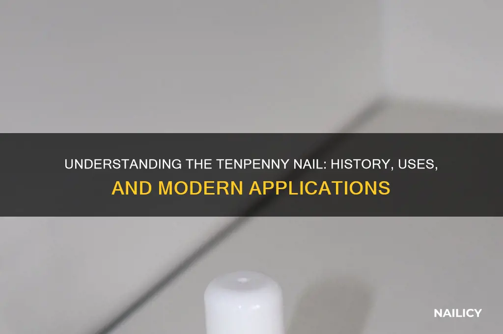 what is a tenpenny nail