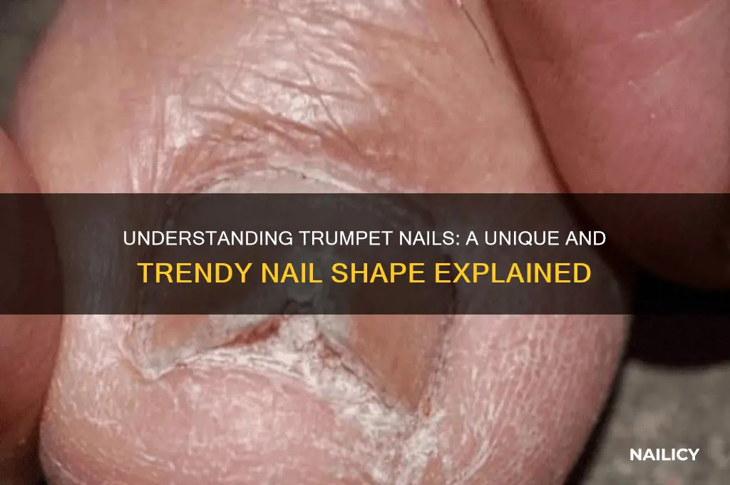what is a trumpet nail