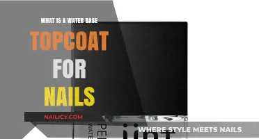 Understanding Water-Based Topcoats: Benefits and Application for Nail Care