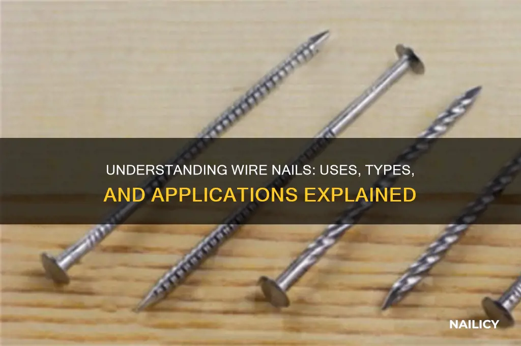 what is a wire nail