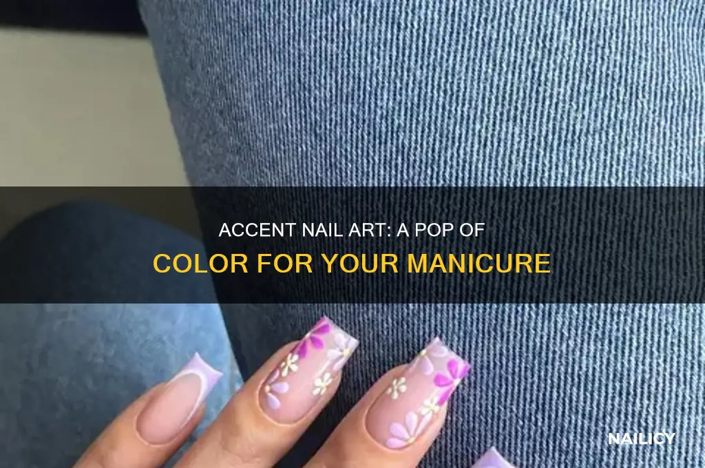 what is accent nail