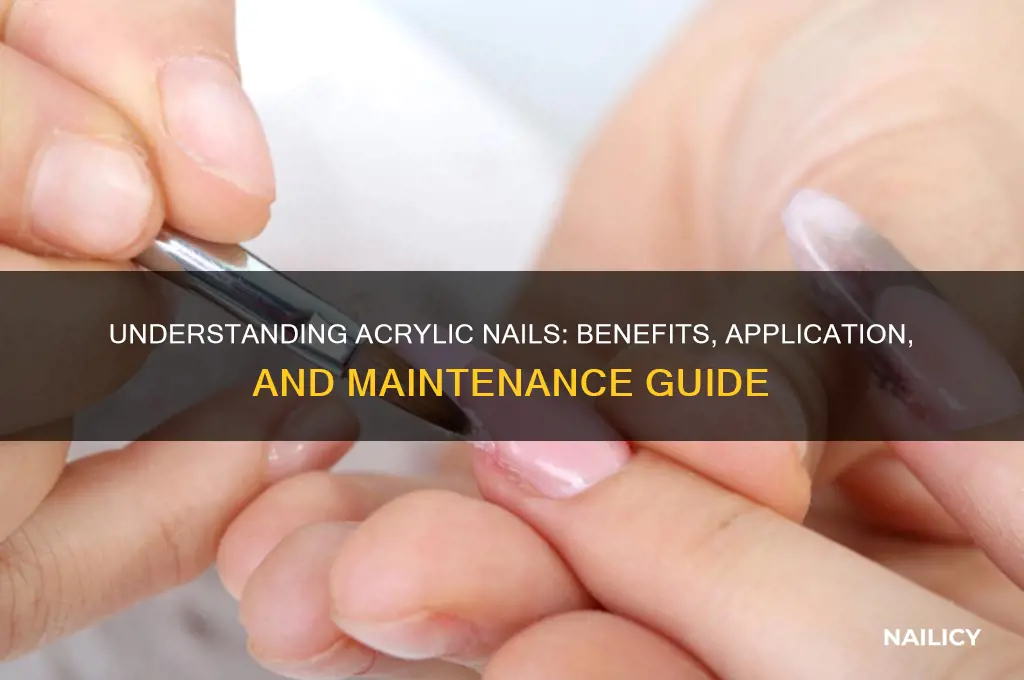 what is acrilic nails