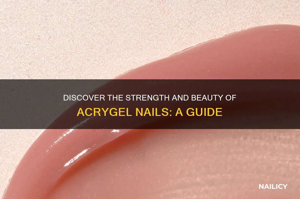 what is acrygel nails