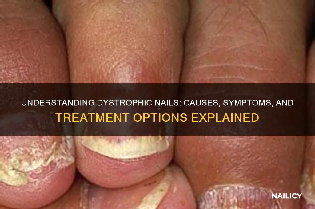 what is adystrophic nail