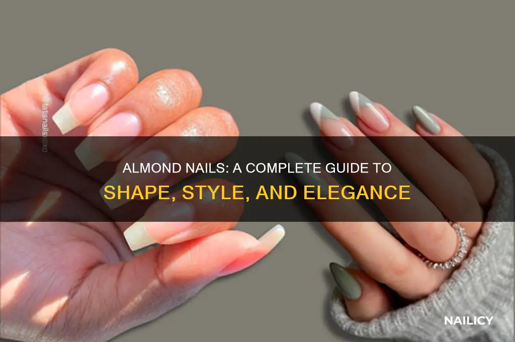 what is almond nails