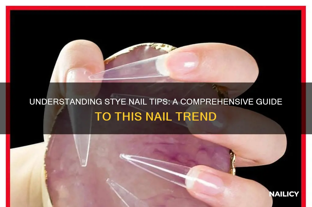 what is an a stye nail tip
