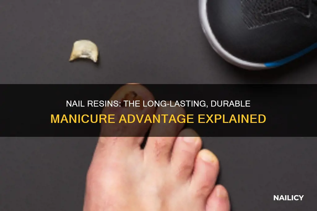 what is an advantage to nail resins