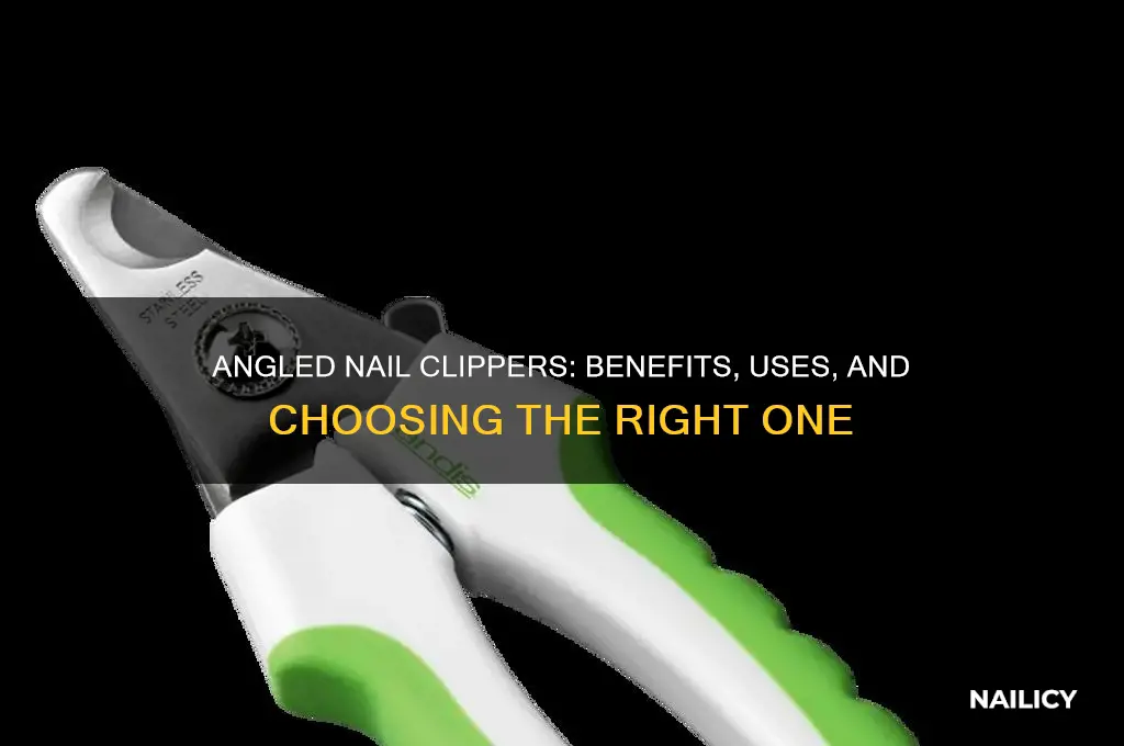 what is an angled nail clipper for