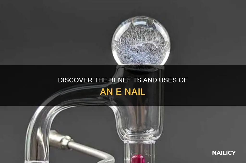 what is an e nail