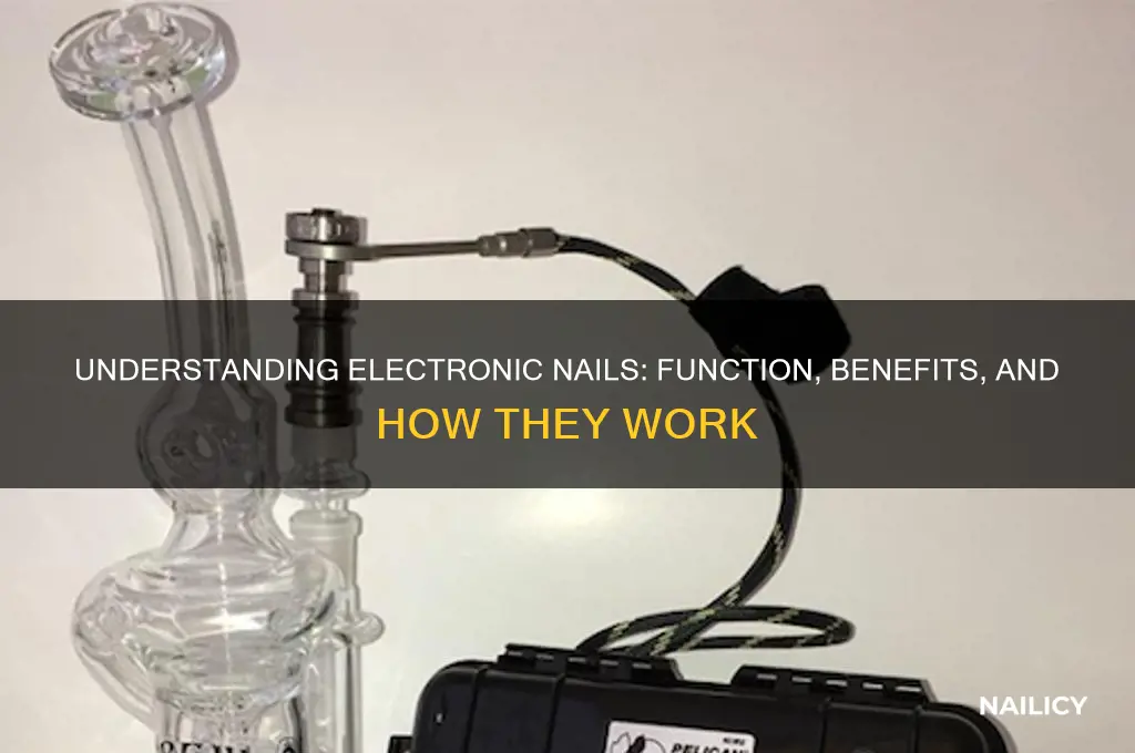what is an electronic nail