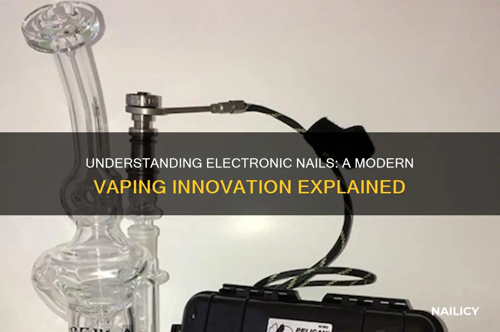what is an elevtronic nail