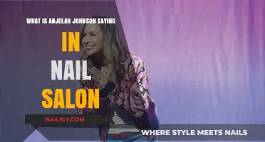 Anjelah Johnson's Nail Salon Skit: Decoding the Hilarious Dialogue