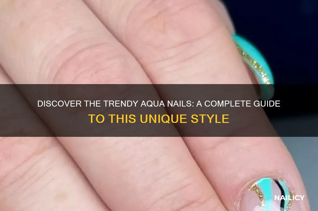 what is aqua nails
