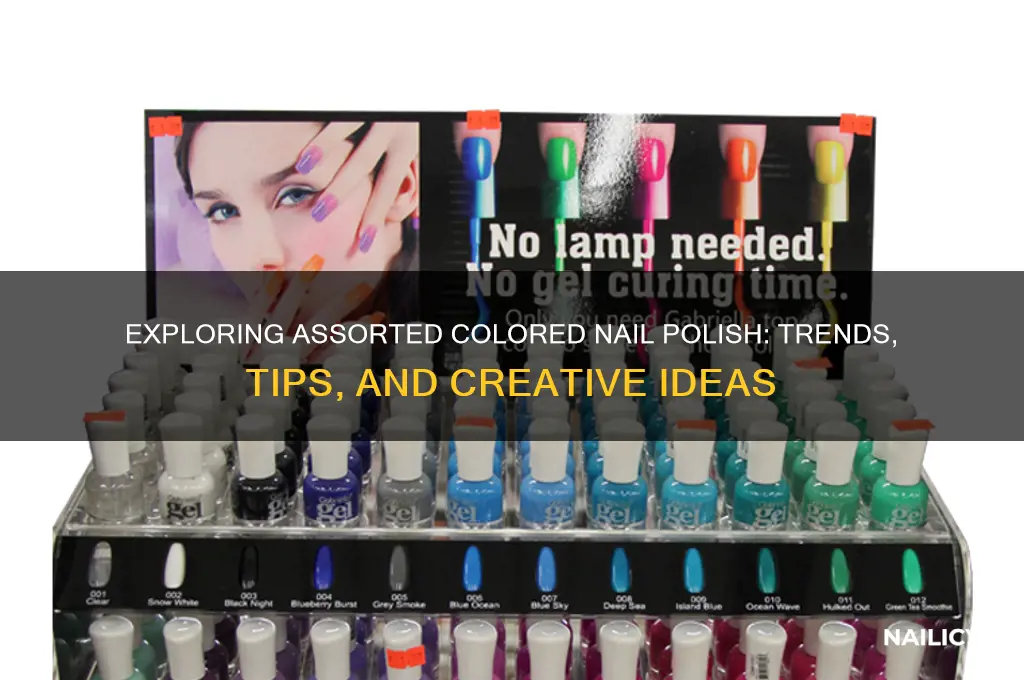 Exploring Assorted Colored Nail Polish Trends, Tips, And Creative — free download