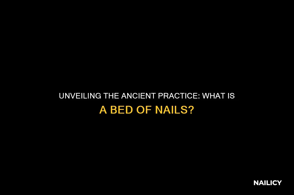 what is bed of nails