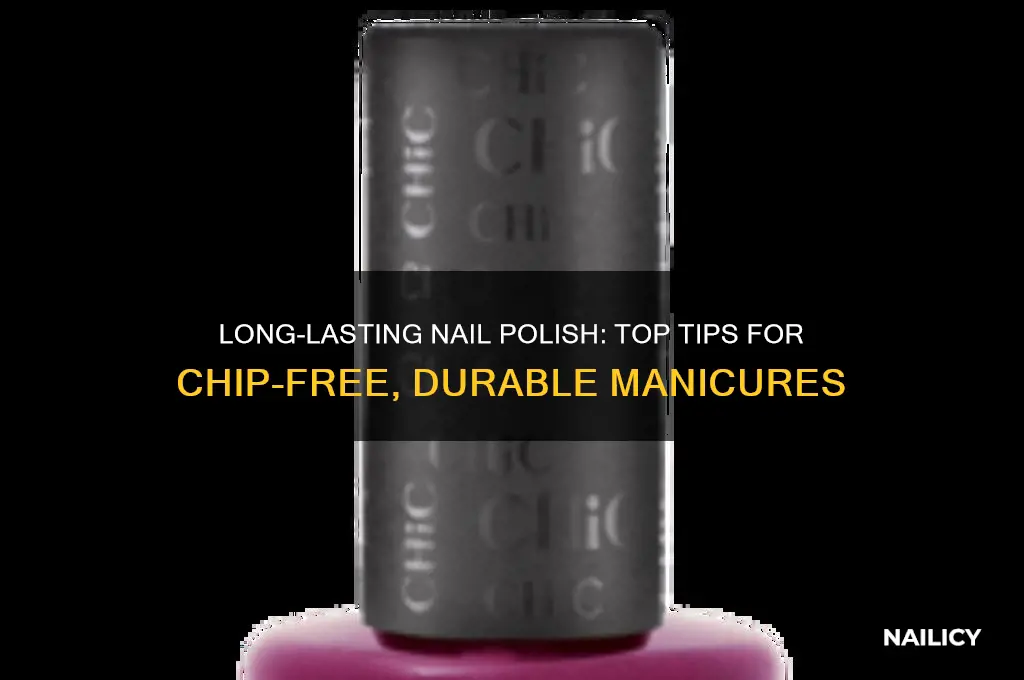 what is best nail polish stays on longer