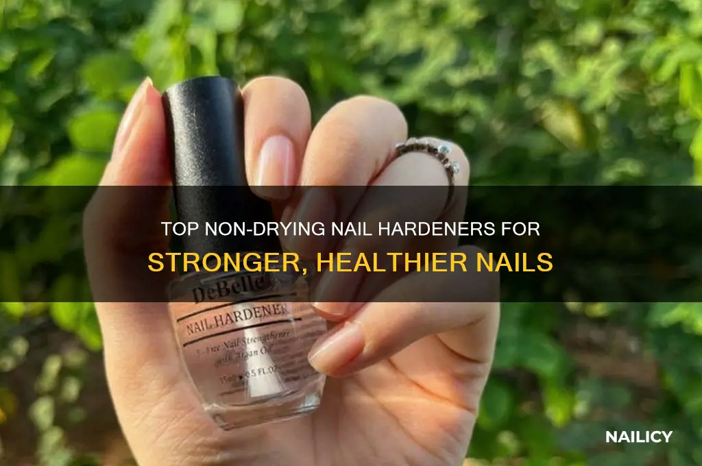 what is best non-drying nail hardener