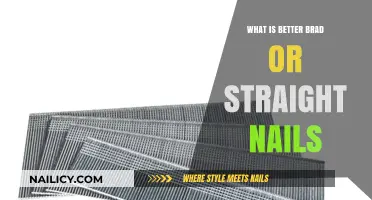 Brad vs. Straight Nails: Which Fastener Suits Your Project Best?