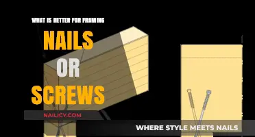 Nails vs. Screws: Which is Best for Framing Projects?