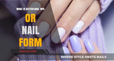Nail Tips vs. Nail Forms: Which is Best for Your Manicure?