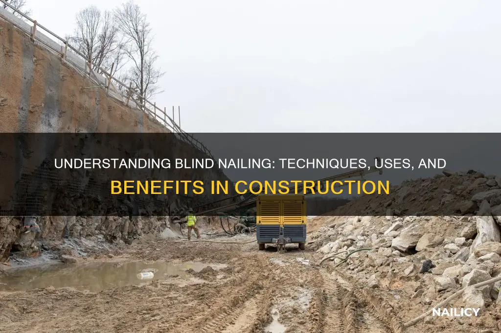 what is blind nailed