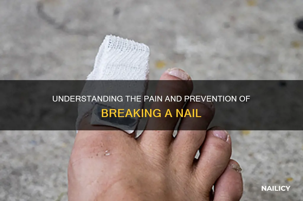 what is breaking a nail