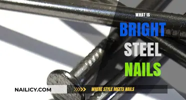 Understanding Bright Steel Nails: Uses, Benefits, and Applications Explained