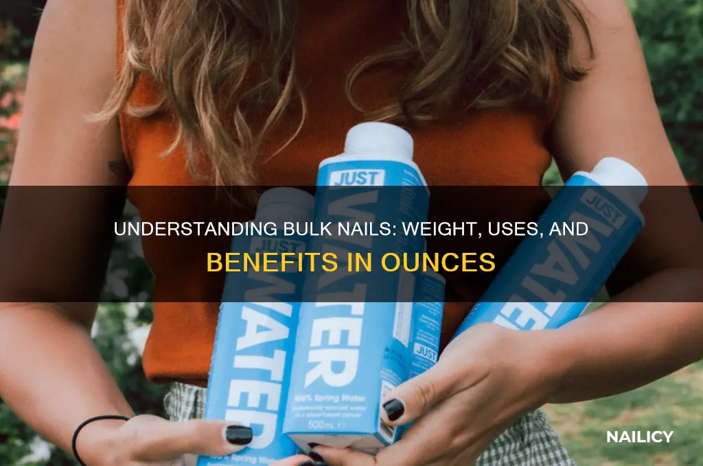 what is bulk nails oz