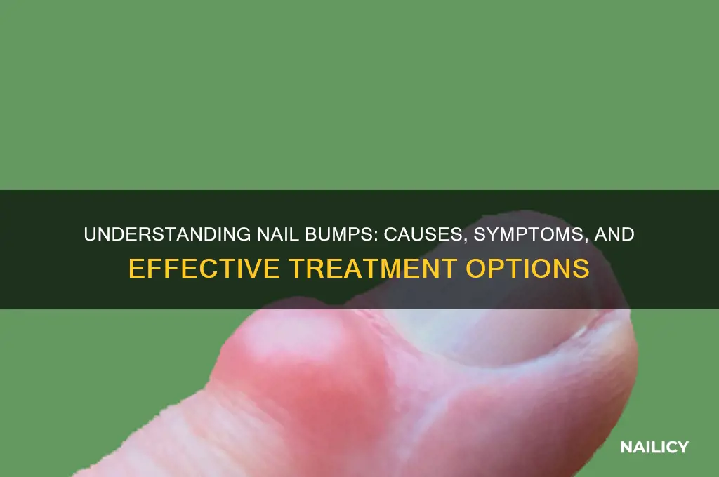 what is bump in nail