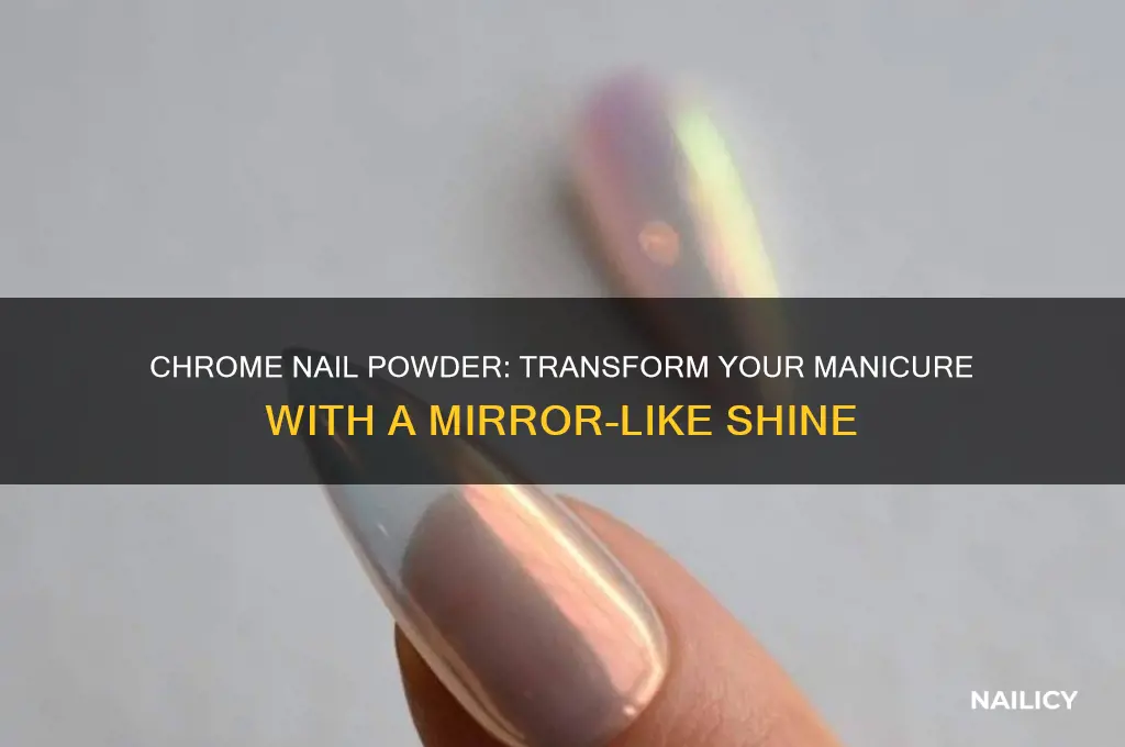 what is chrome nail powder