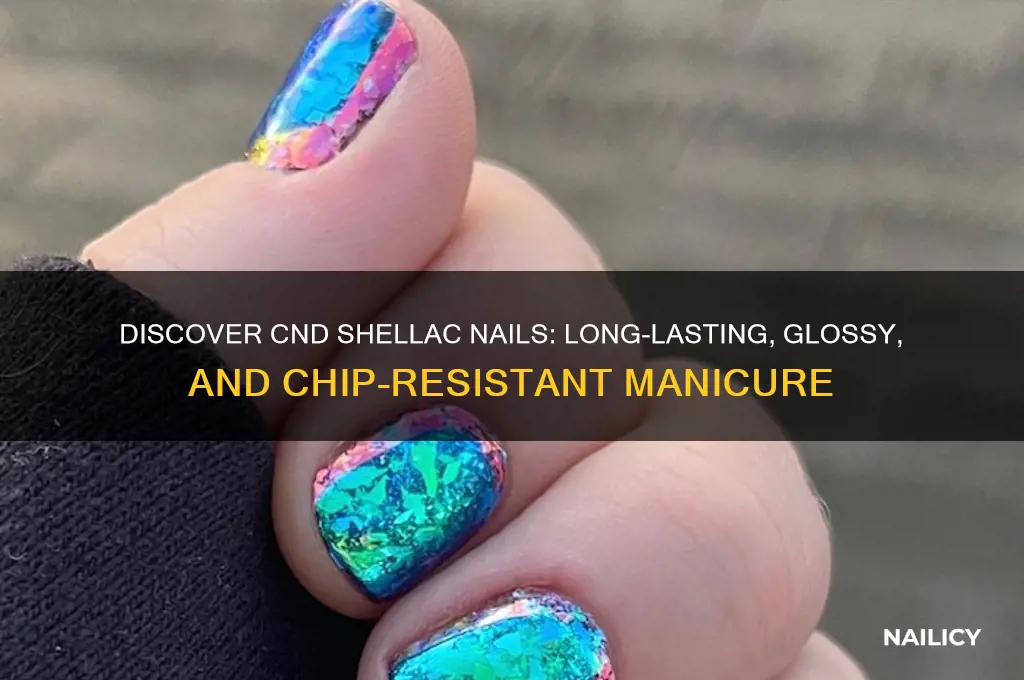 what is cnd shellac nails