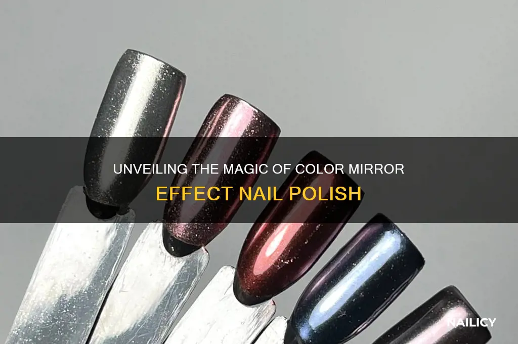 what is color mirror effect nail polish
