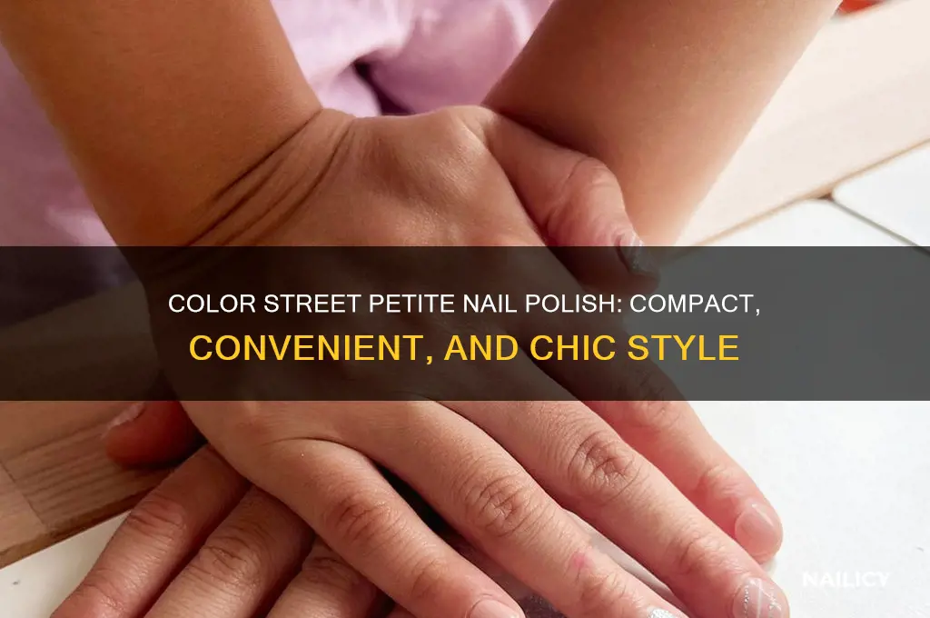 what is color street nail polish petite