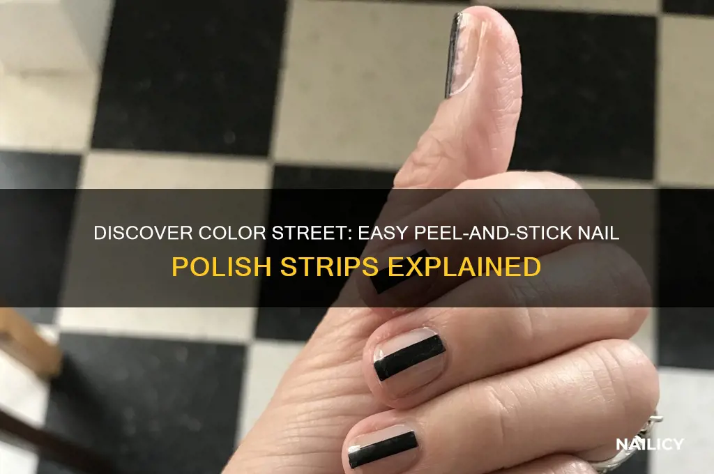 what is color street nail polish