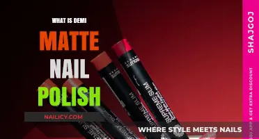 Demi Matte Nail Polish: Understanding Its Unique Finish and Appeal