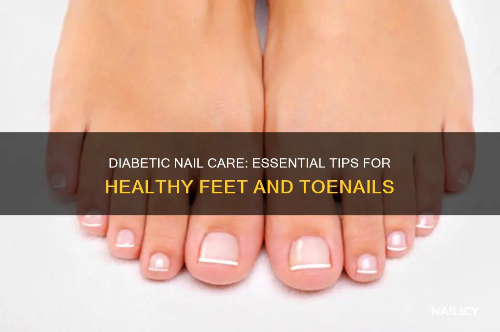 what is diabetic nail care