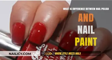 Nail Polish vs. Nail Paint: Understanding the Key Differences