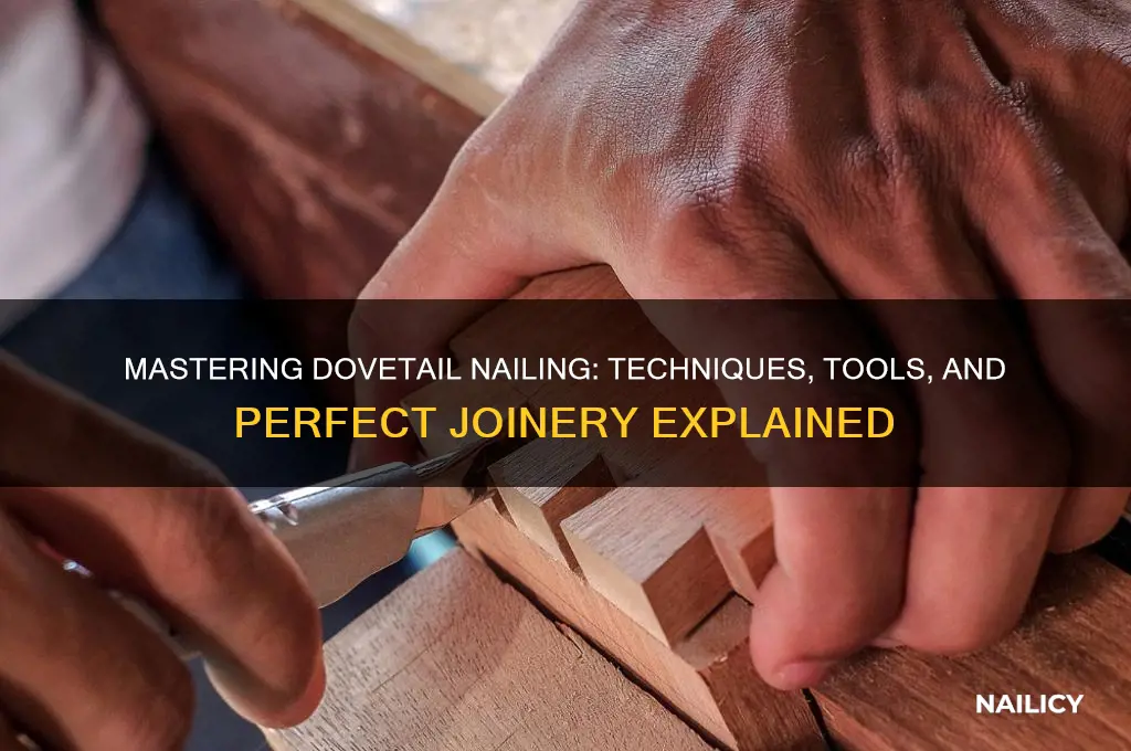 what is dovetail nailing