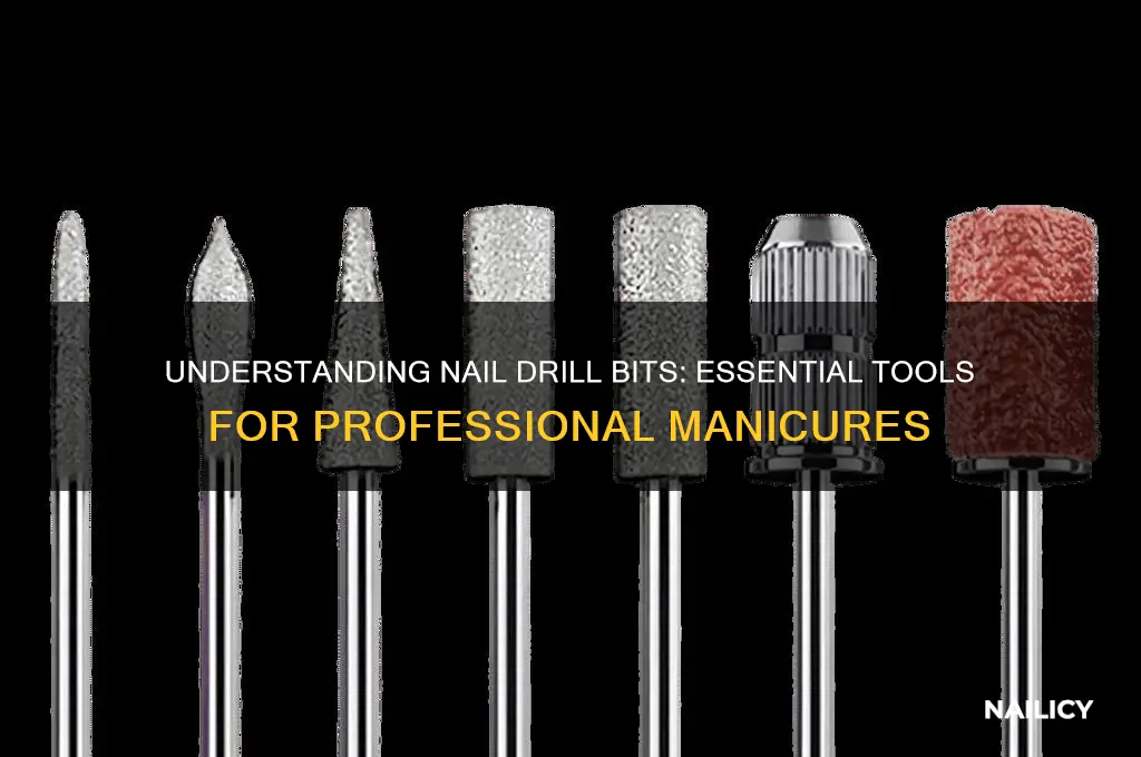 what is each nail drill bit for
