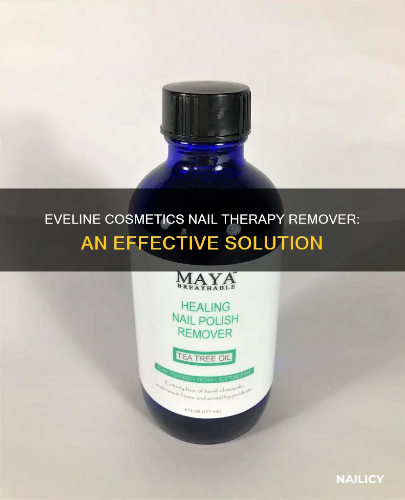 what is eveline cosmetics nail therapy remover