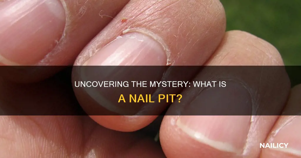 what is finger nail pit