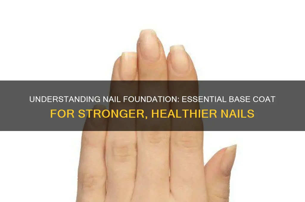 what is foundation for nails